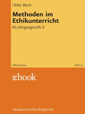 cover image of Methoden im Ethikunterricht